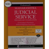Professional's Maharashtra Judicial Service Preliminary Examination Solved Papers (2010-2023) | JMFC Edition 2026 [Free Delivery]